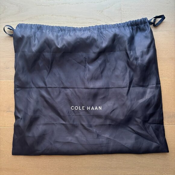 BNWT Cole Haan Black Leather Carrington Satchel - Picture 7 of 8